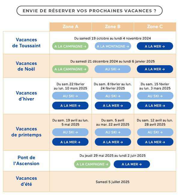 Vos vacances chez ODALYS