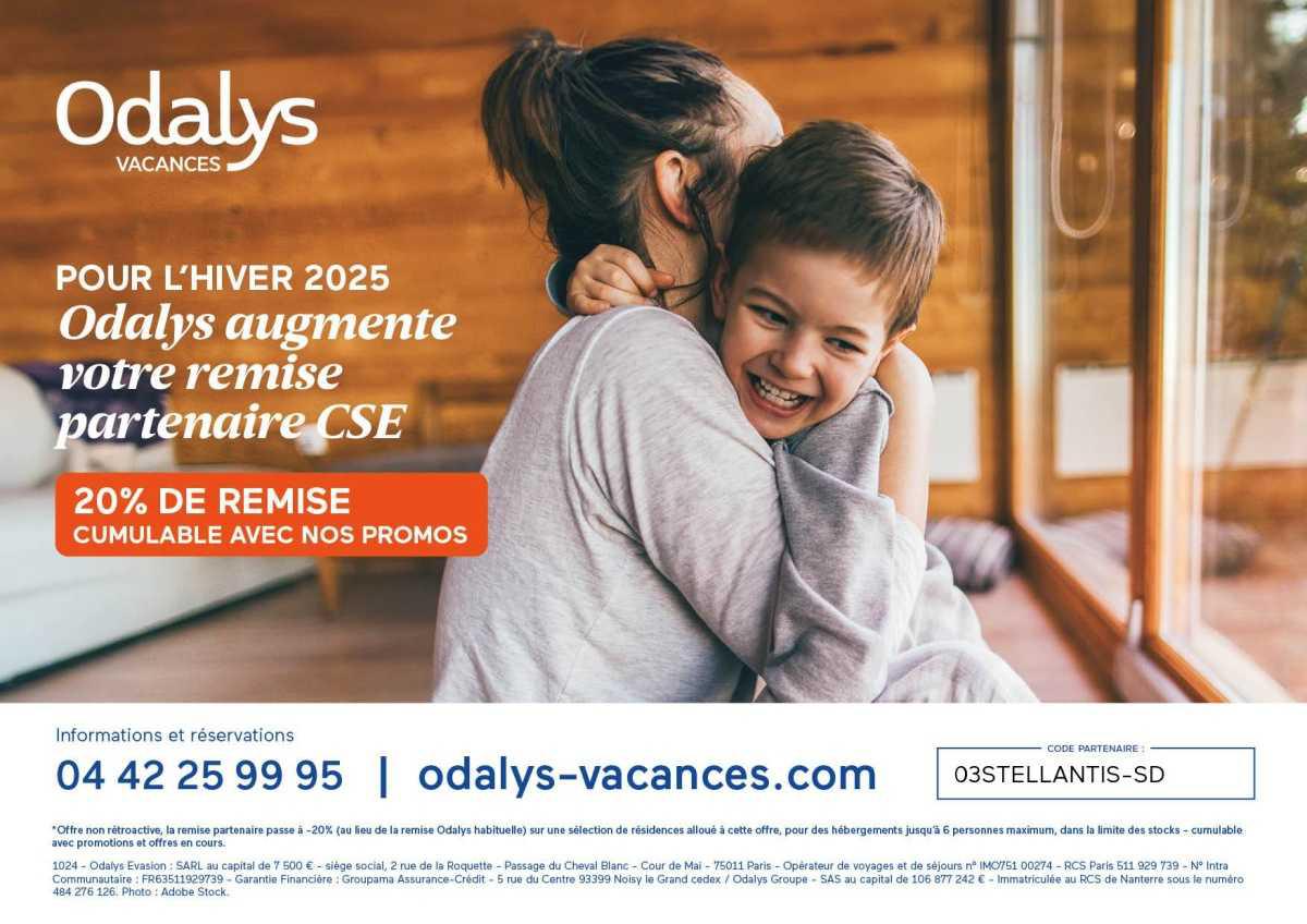 ODALYS : offres hiver