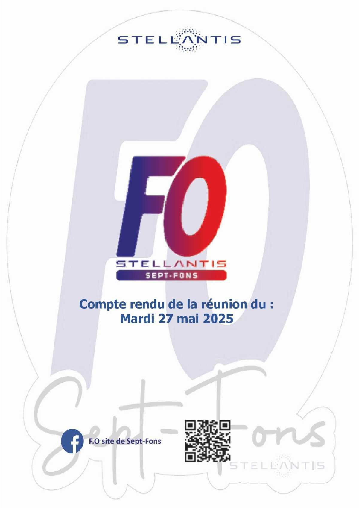 Compte-rendu du CSE du 27 Mai 2025.