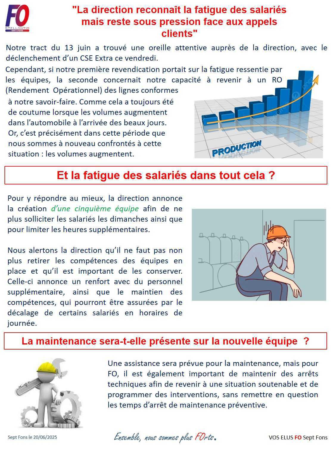 CSE extra du 20 juin 2025