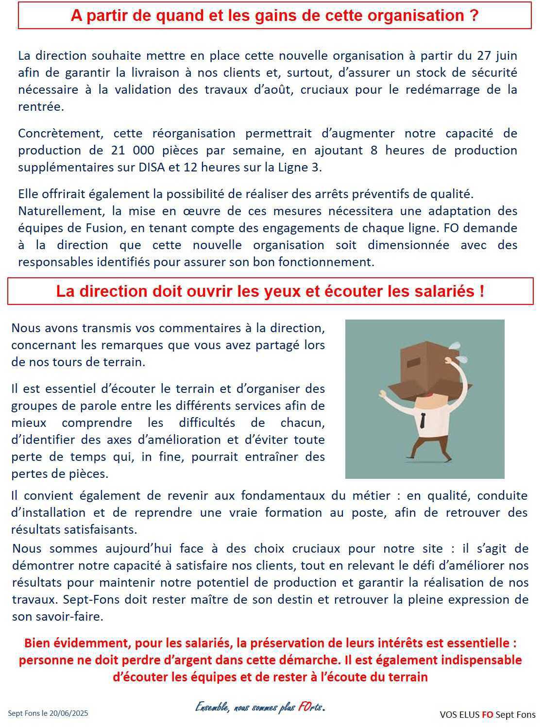 CSE extra du 20 juin 2025