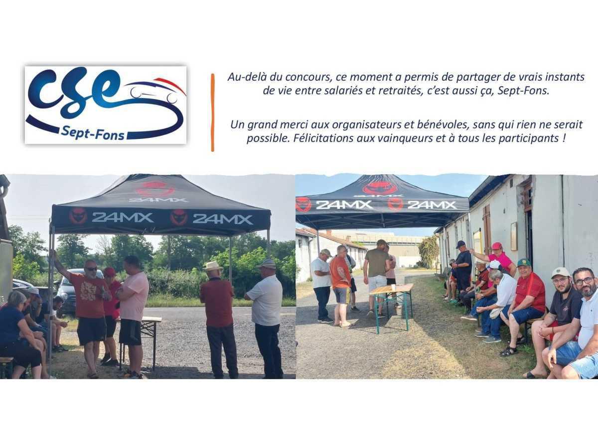 Concours de boules à Sept-Fons !