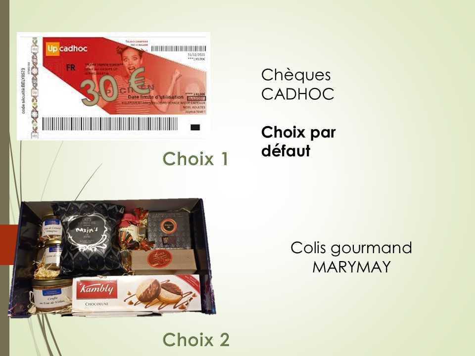 Choix des Colis et Jouets 2025
