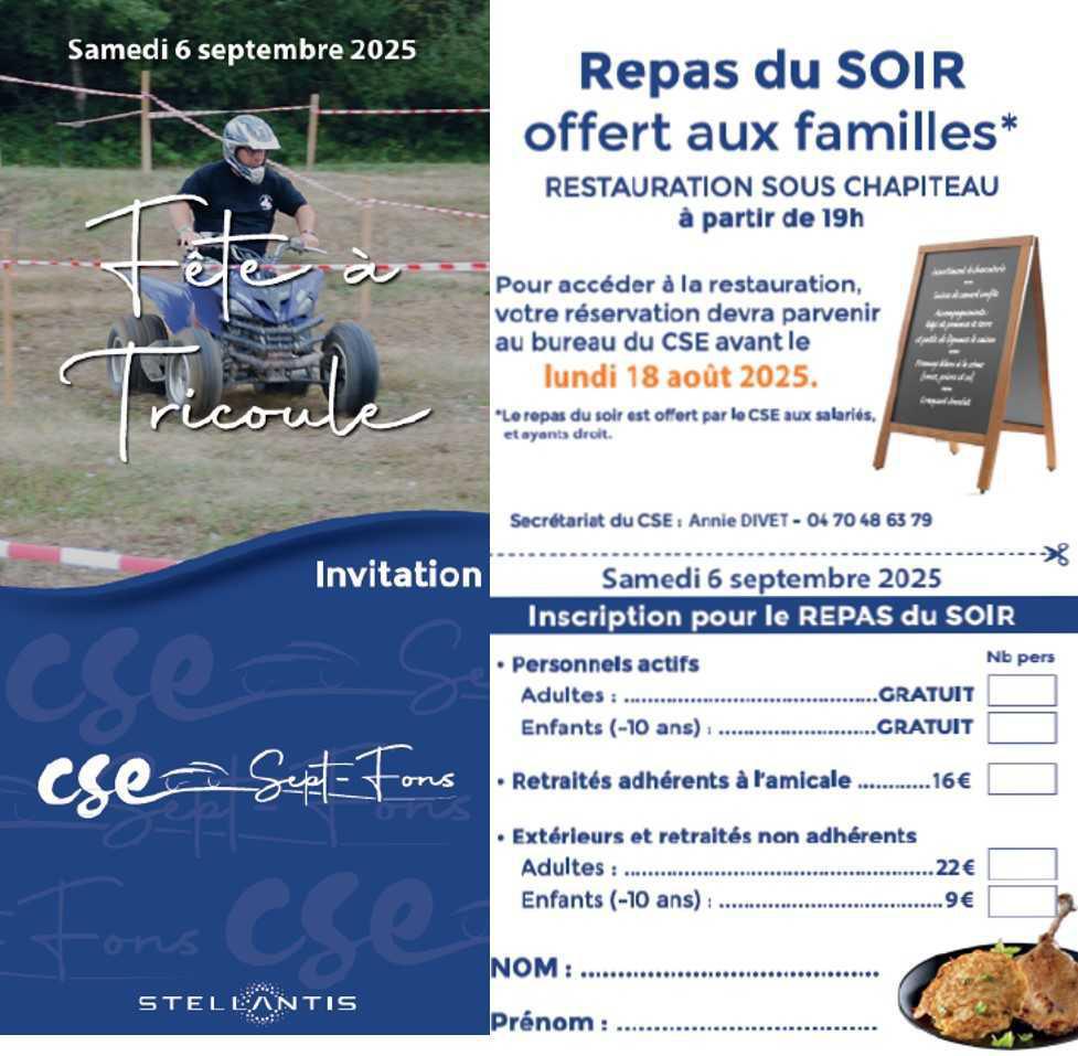 FETE DE TRICOULE 2025