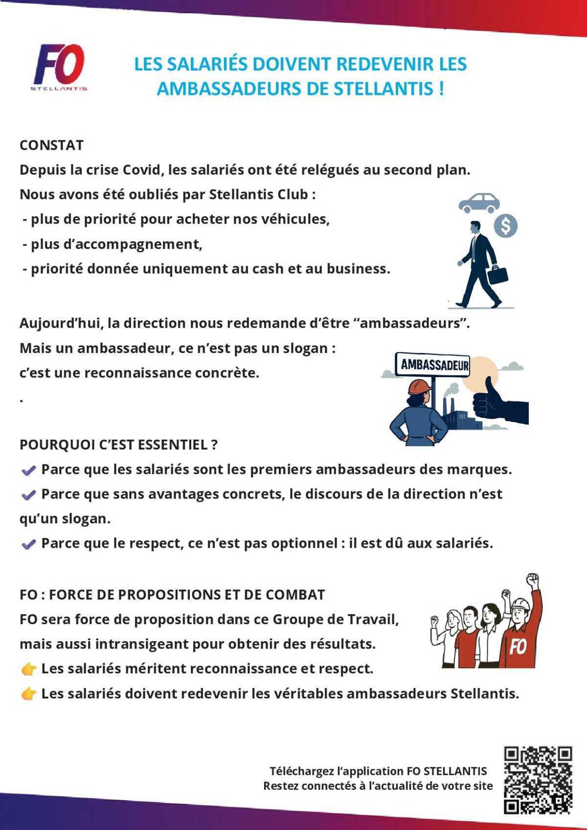 Les salariés doivent redevenir des ambassadeurs 🚨