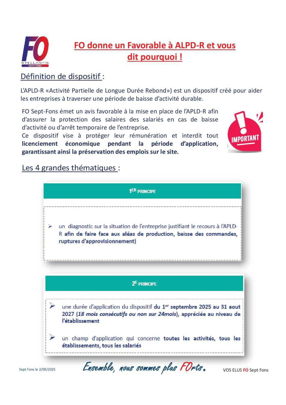 FO donne un avis favorable à ALPD-R à Sept-Fons ✒️