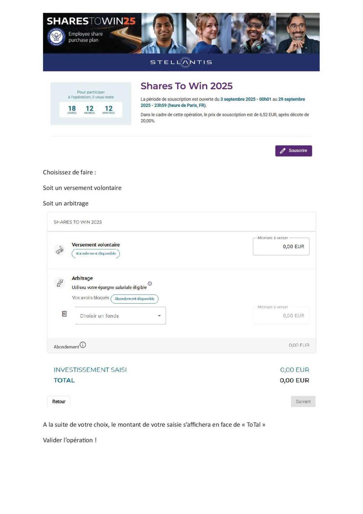 Tuto => Shares to win 2025.