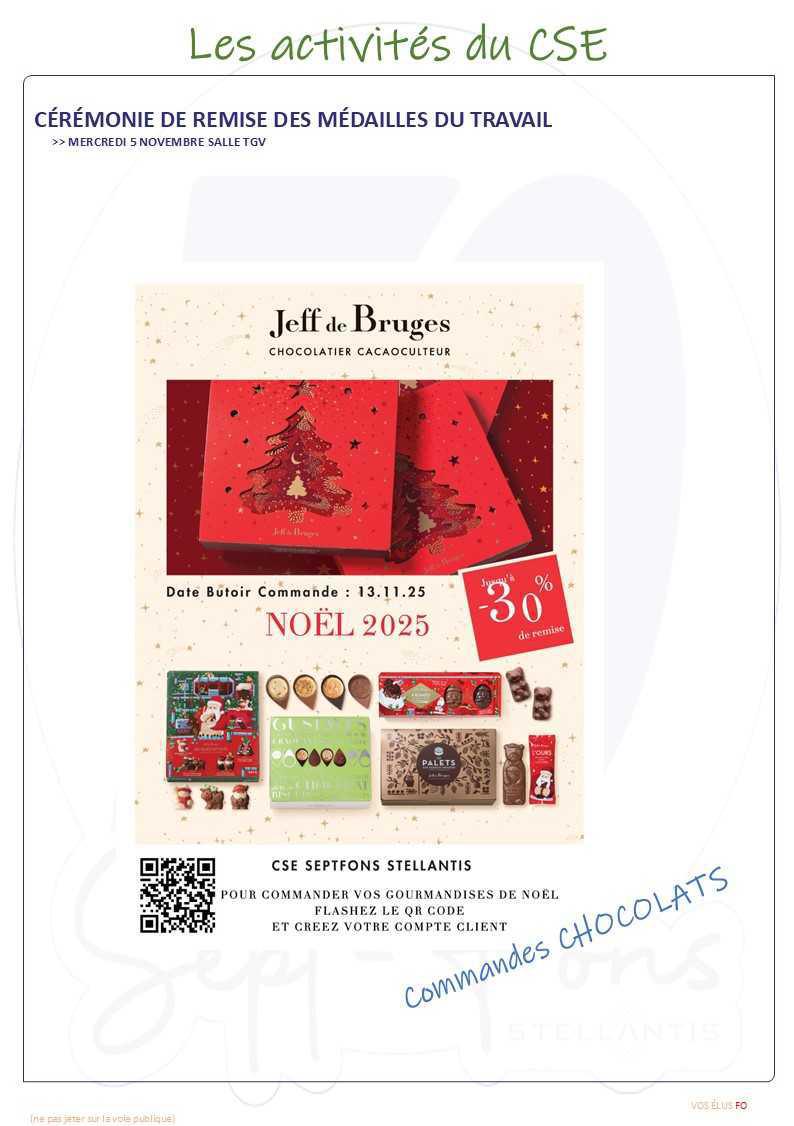 Compte-rendu du CSE du 30 octobre 2025.