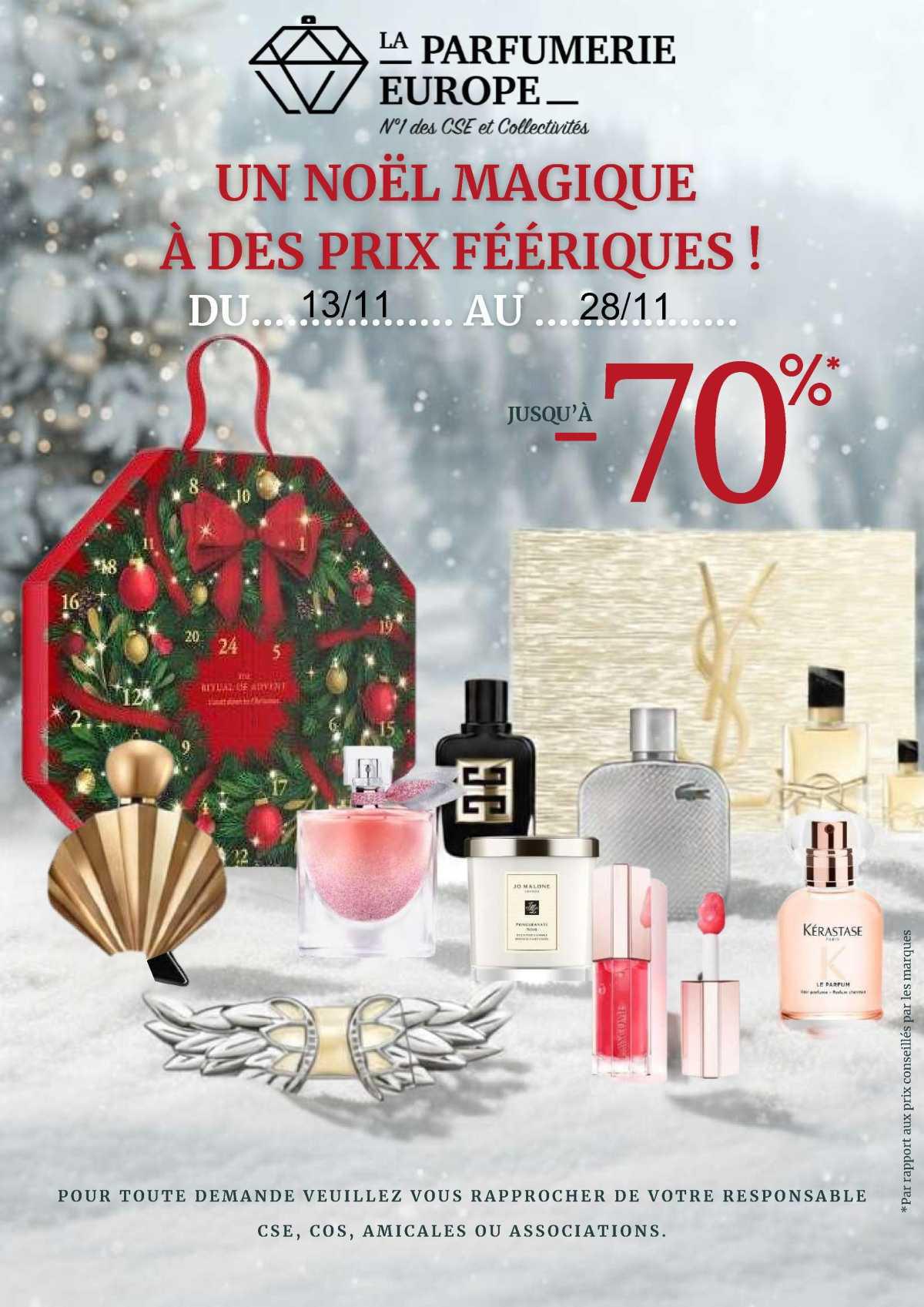 Commandes Parfums NOEL 2025