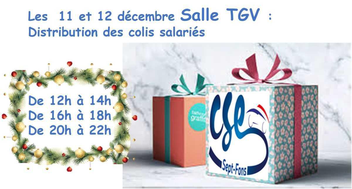 Distribution des COLIS