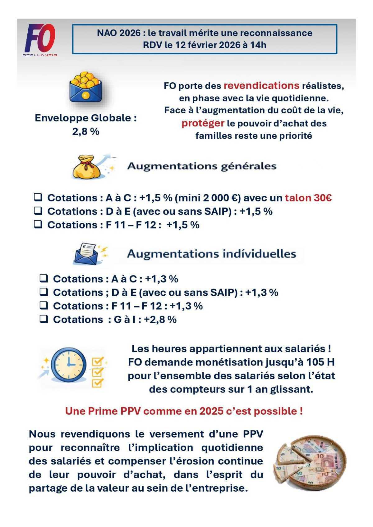 Le 12 Février à 14H, ouverture des NAO à Poissy📢