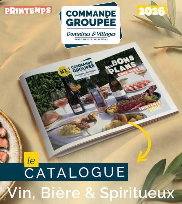 Domaines et Villages : Commande de Vins et Bières, Printemps 2026