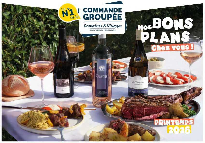 Domaines et Villages : Commande de Vins et Bières, Printemps 2026