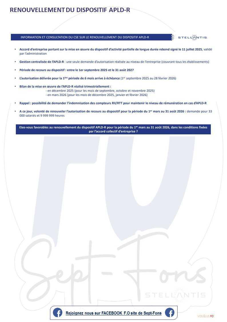 Compte-rendu du CSE du 26 février 2026.