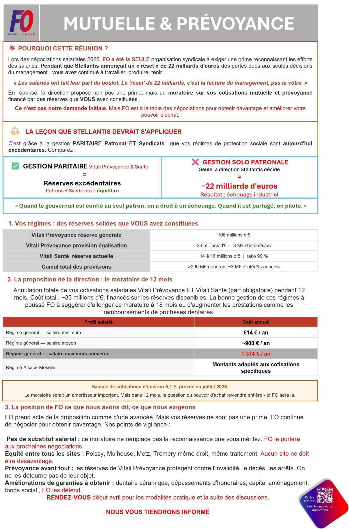 La vidéo, moratoire sur les cotisations mutuelle et prévoyance