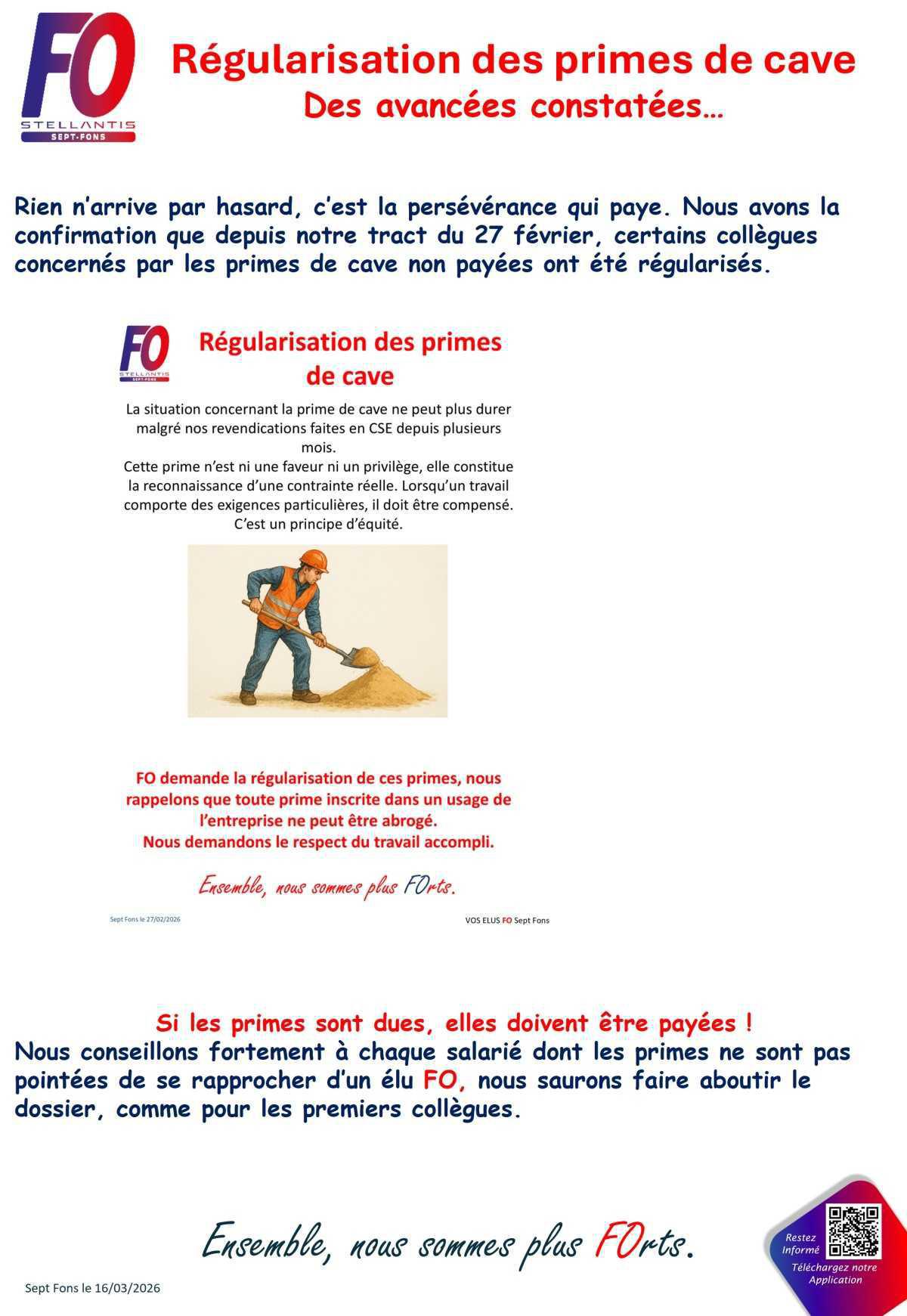 Régularisation des primes de cave : des avancées