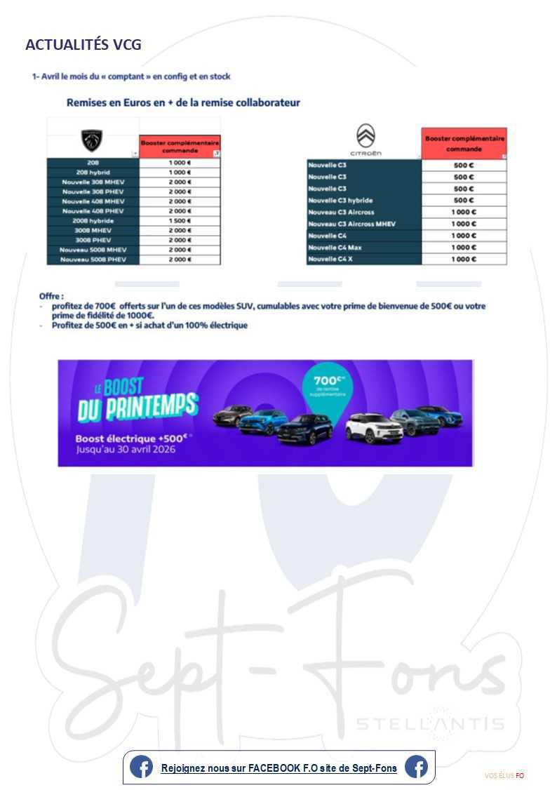 Compte-rendu du CSE du 31 mars 2026.