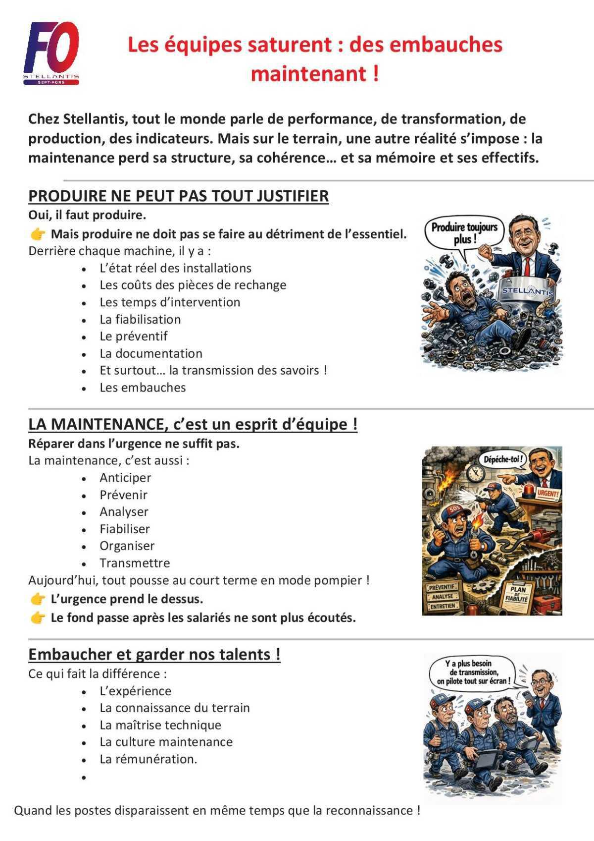 Les incontournables pour réussir !