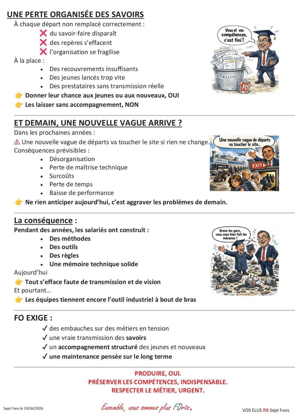 Les incontournables pour réussir !