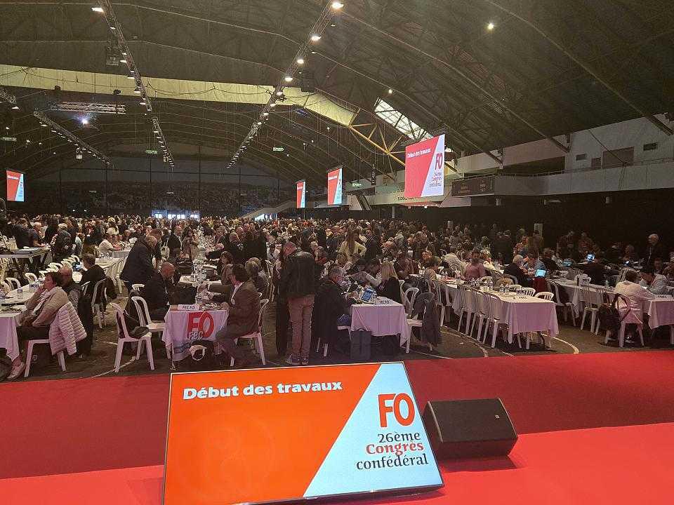 Congrès FO à Dijon