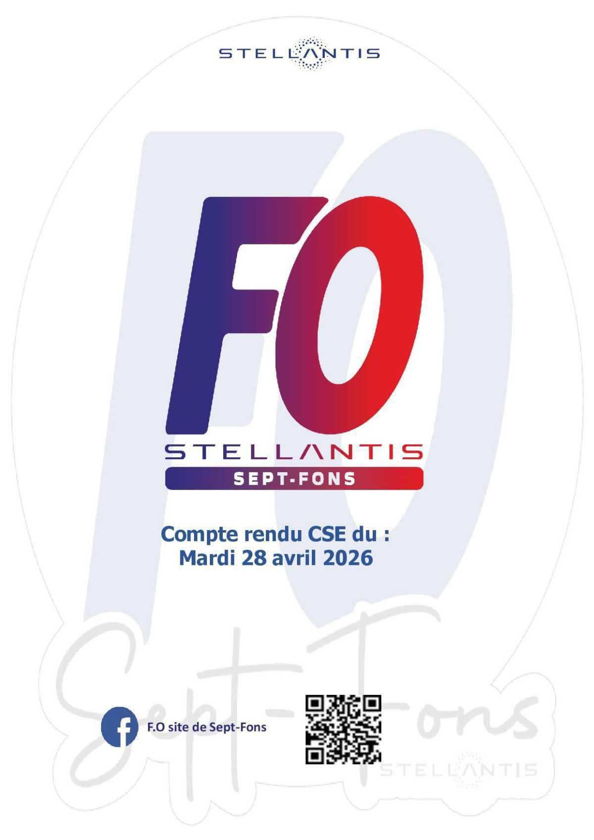 Compte rendu CSE du 28 Avril 2026