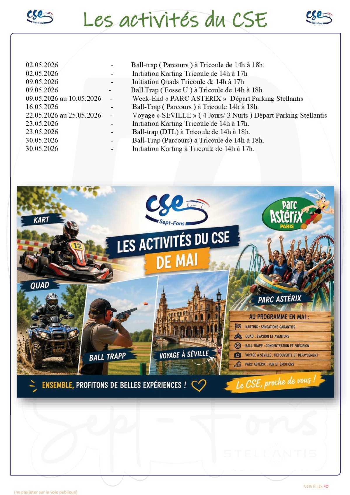 Compte rendu CSE du 28 Avril 2026