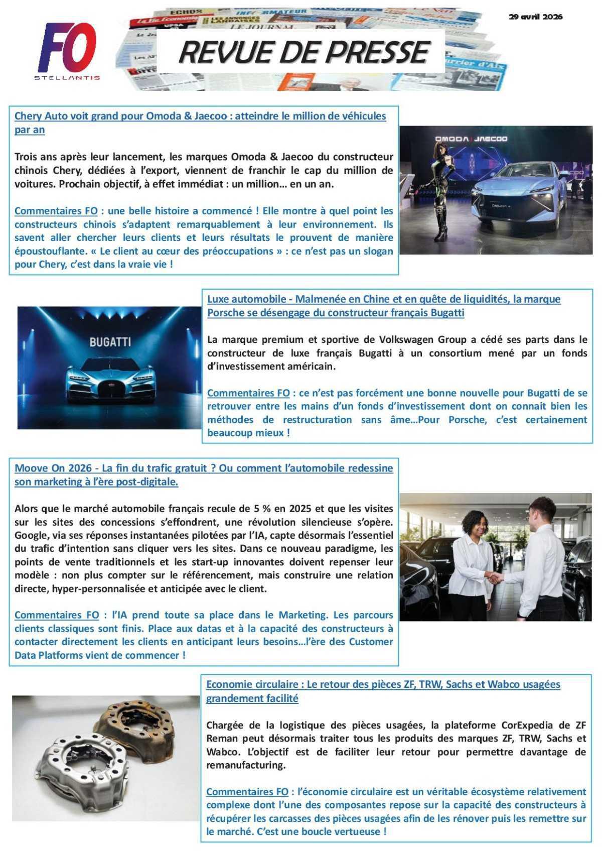 L'actualité auto dans votre poche !