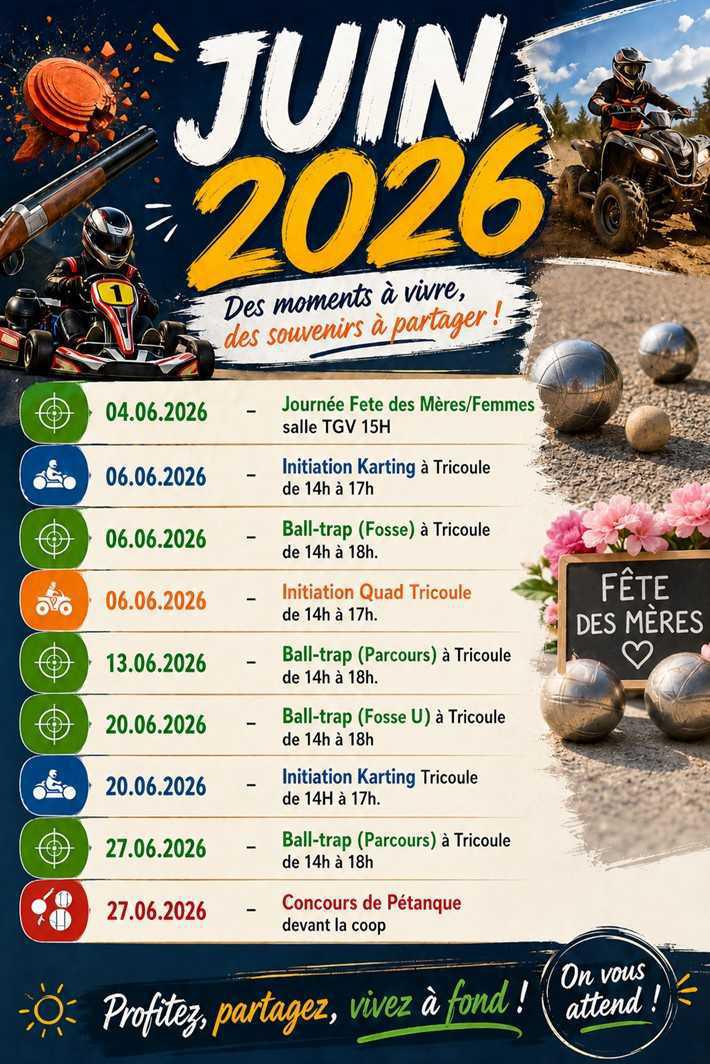 Activités du CSE de Juin ☀️