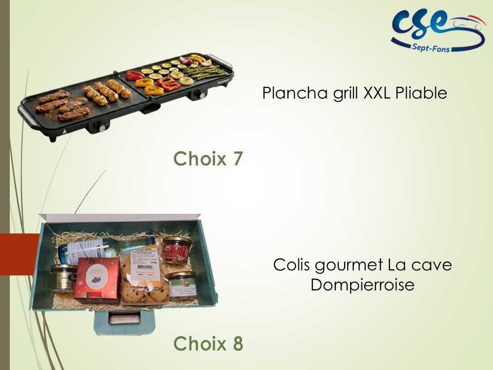 Choix de votre colis de NOEL
