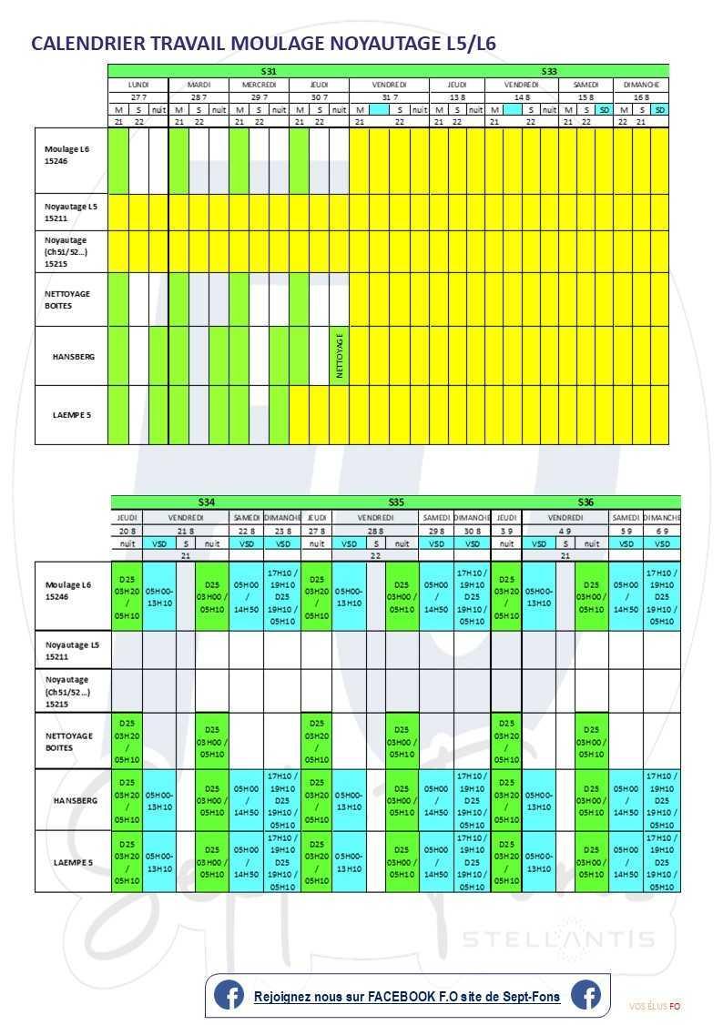 Compte-rendu du CSE du 23 juillet 2026.>> calendrier travail