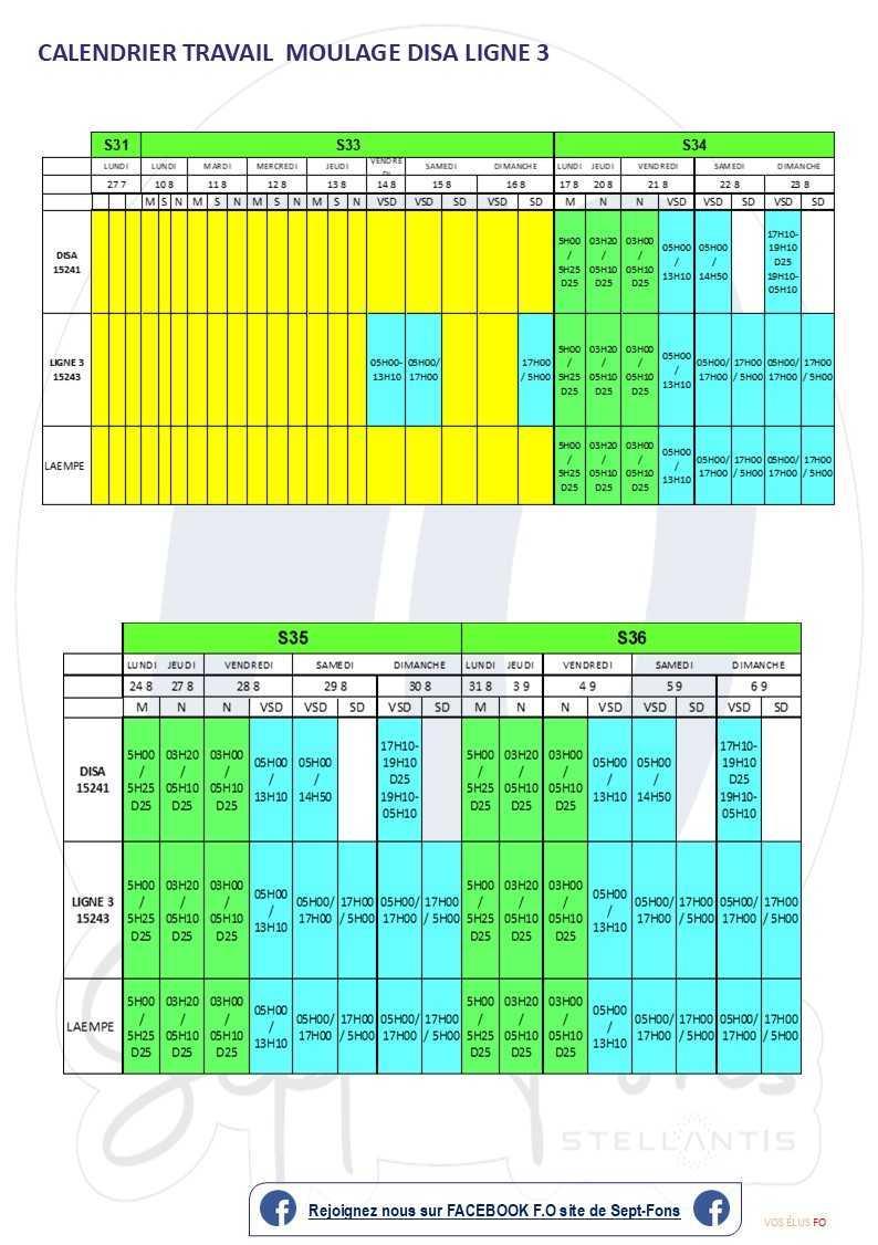 Compte-rendu du CSE du 23 juillet 2026.>> calendrier travail