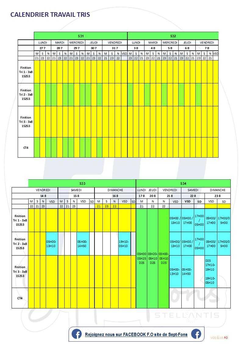 Compte-rendu du CSE du 23 juillet 2026.>> calendrier travail