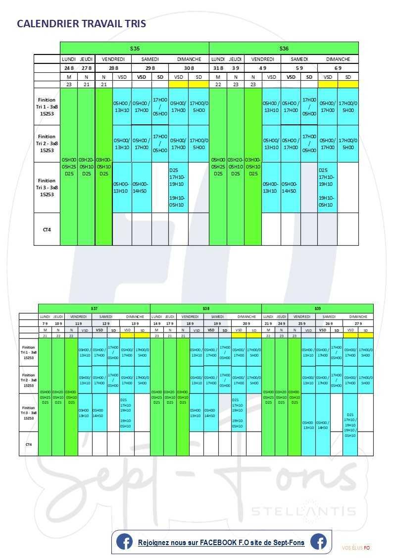 Compte-rendu du CSE du 23 juillet 2026.>> calendrier travail