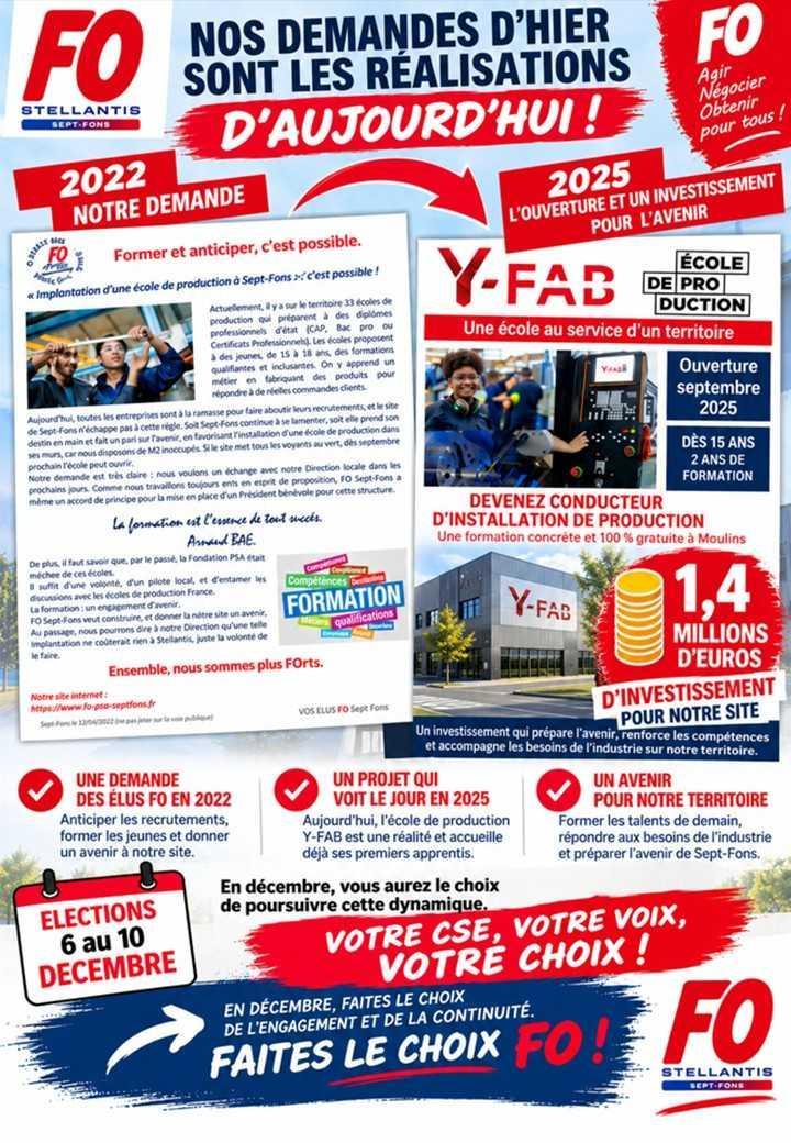 DE LA REVENDICATION À LA RÉALISATION : LA PREUVE PAR LES FAITS !