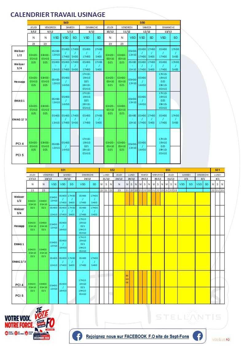 Compte-Rendu du CSE du 29 octobre 2026.>> Programme de TRAVAIL