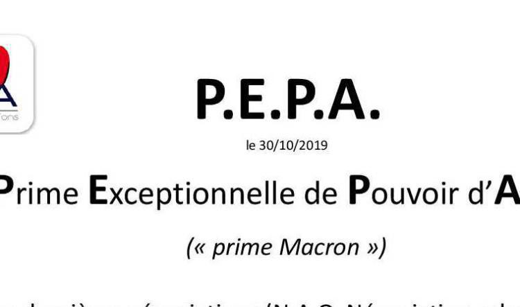 FO demande la prime Macron à la direction 