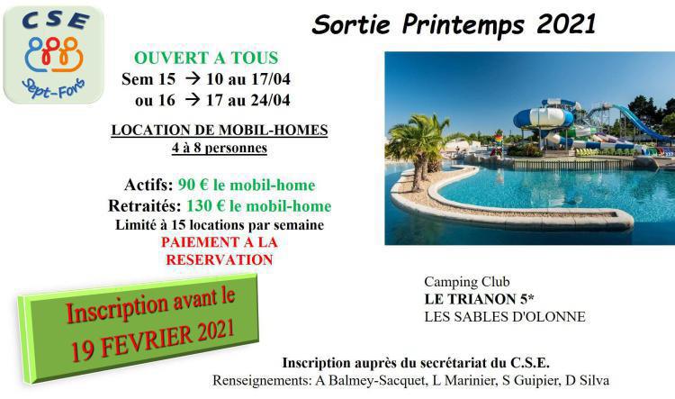 Sortie Printemps 2021 >> Les Sables d' Olonne