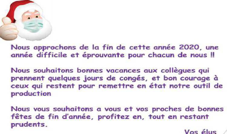 Compte rendu CSE du 18 Décembre 2020.