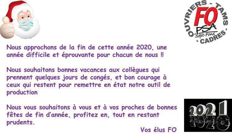 Bonnes vacances et Bonnes Fêtes