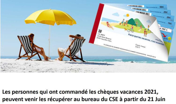 Chèques vacances 2021
