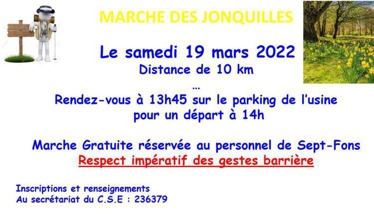 Marche des jonquilles
