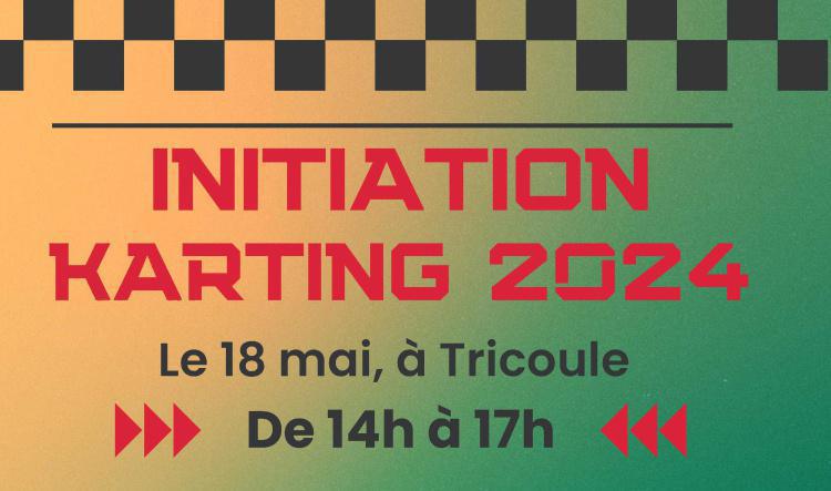 Initiation KART 18 mai 2024