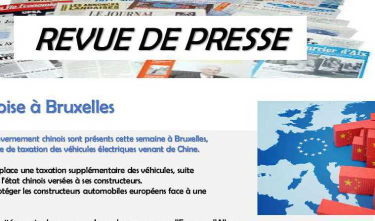 Revue de presse sur le groupe.