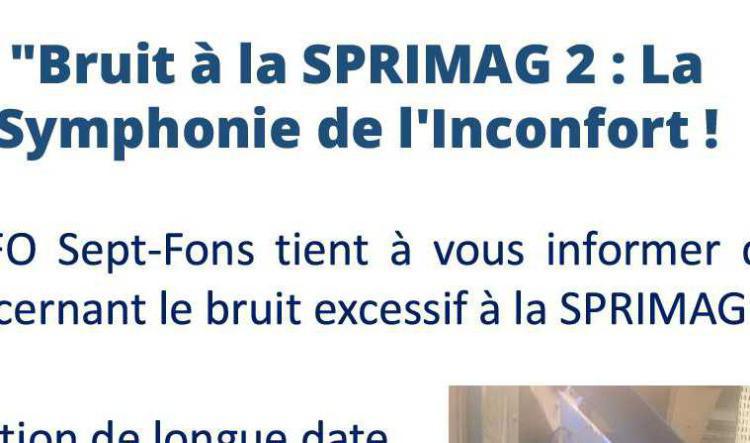 Bruit à la Sprimag, moteur changé !