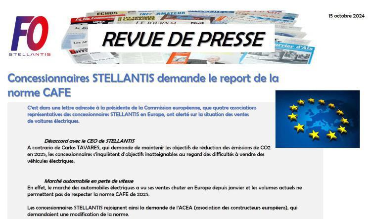 FO, revue de presse.