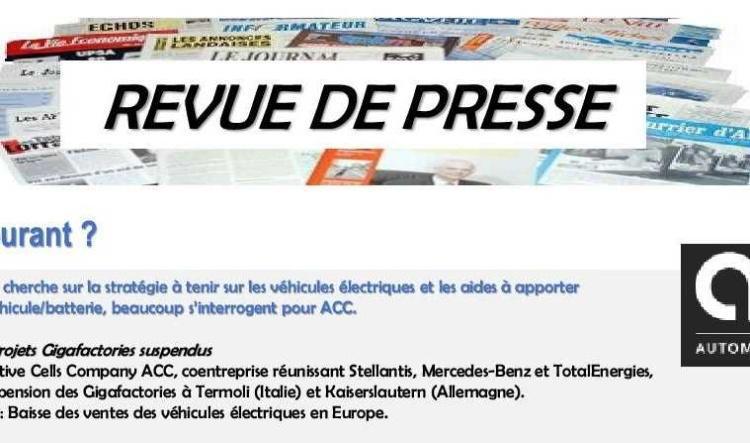 Actualité du groupe !