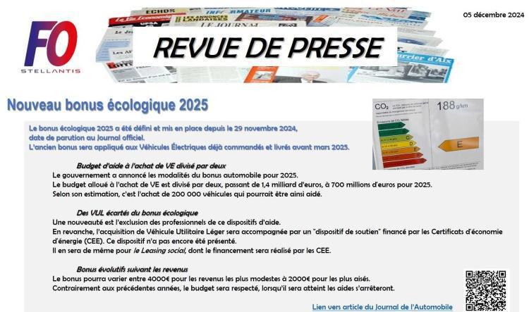 REVUE DE PRESSE 10