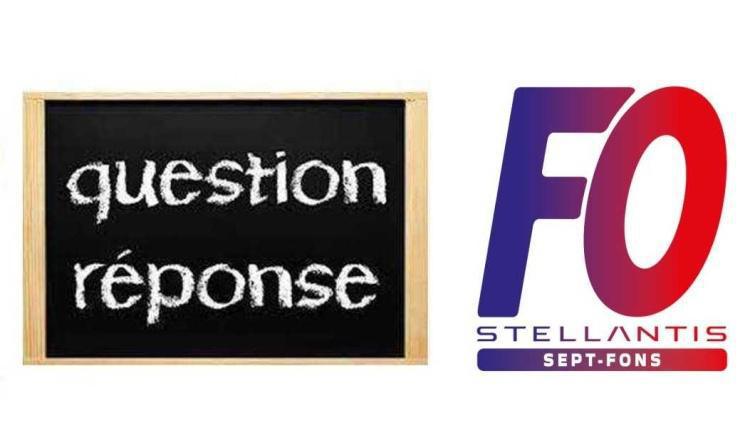 Réponses aux questions posées en CSE d' avril 2025.