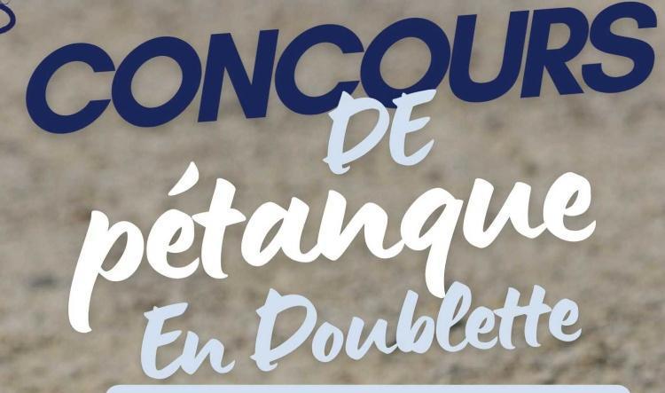 Concours pétanque le samedi 14 juin !