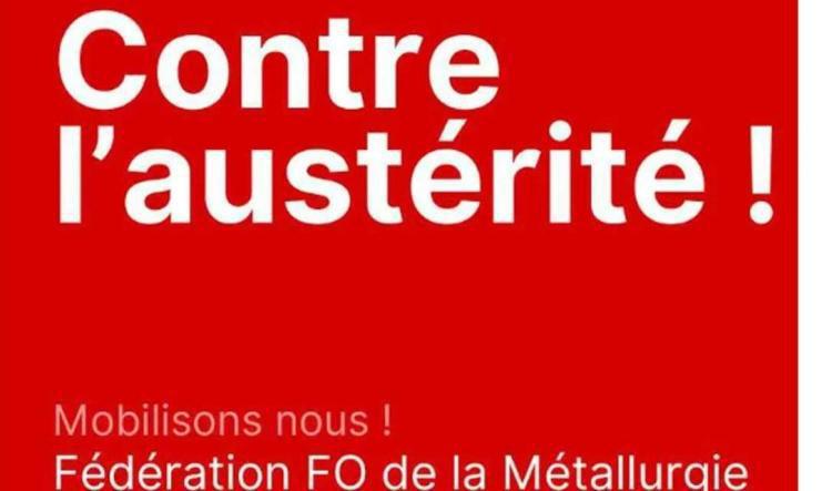 FO contre l'austérité !